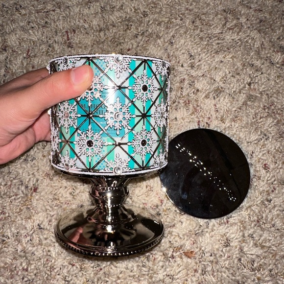 BBW works gel flake candle holder ❄️ - Picture 1 of 13